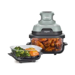 Ninja FN101EUSG CRISPi 4-in-1 Tragbare Glas-Heißluftfritteuse Sage — Buy in Cyprus with Fast Delivery