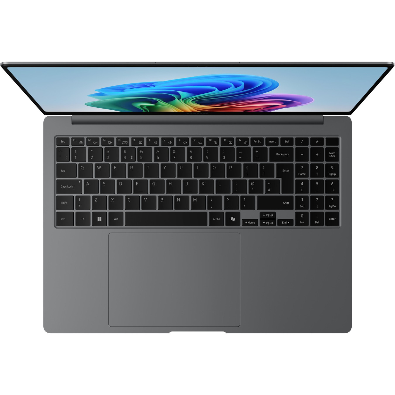 Samsung Galaxy Book5 Pro - 226V - Grey, 16GB LPDDR5x, 512GB SSD, Intel Core Ultra 5 (up to 4.5GHz), 16-inch AMOLED