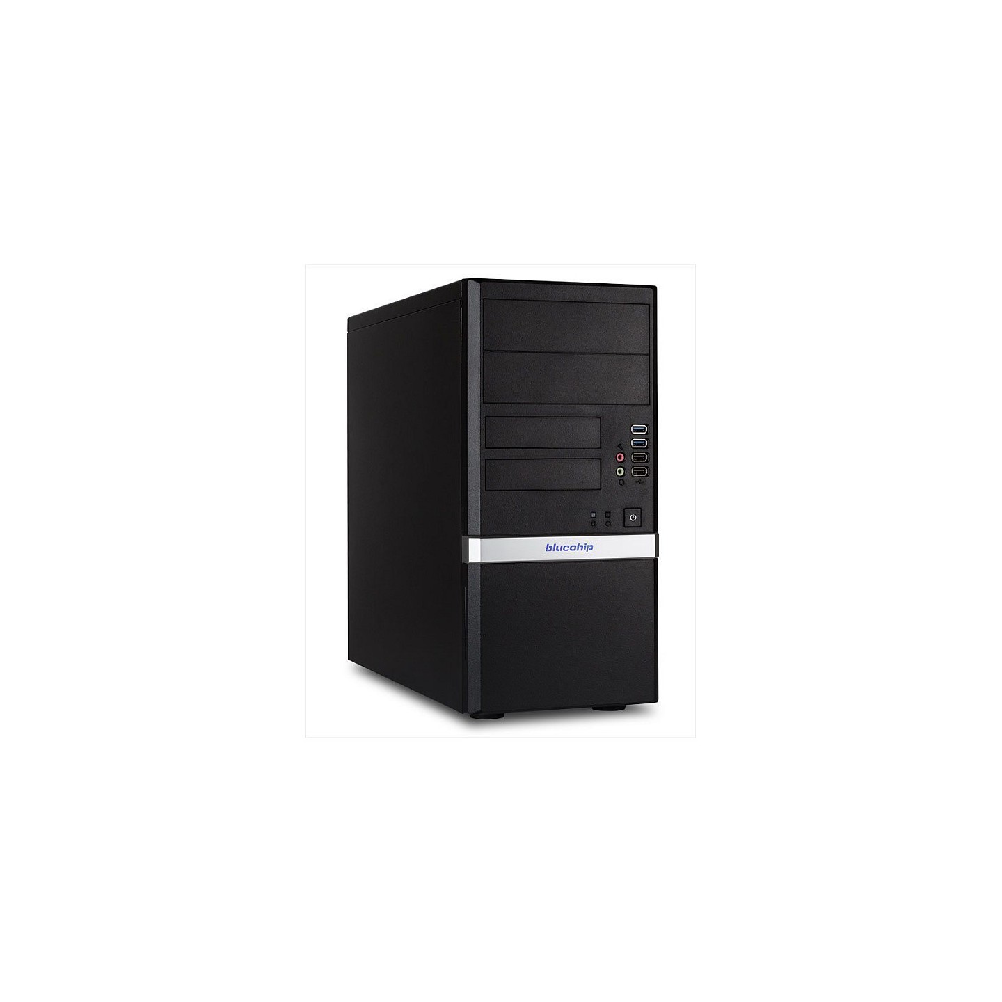 bluechip BUSINESSline T3500 i3 14100 W11Pro 16GB 500GB SSD. 1 × RJ45 (1 Gb s). Intel® UHD Grafik