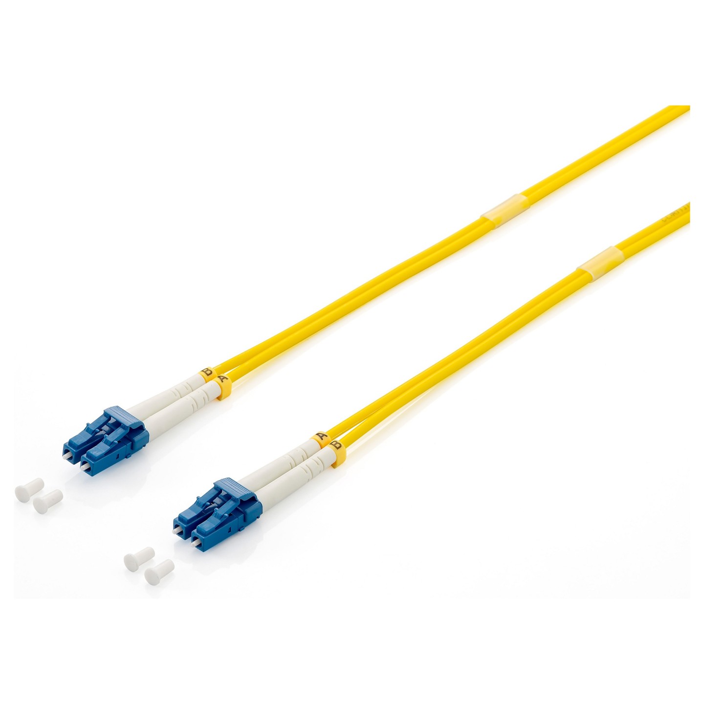 Equip LWL Patchkabel LC- to LC 10.00m Singlemode Duplex OS2 ge Polybeutel — Buy in Cyprus with Fast Delivery