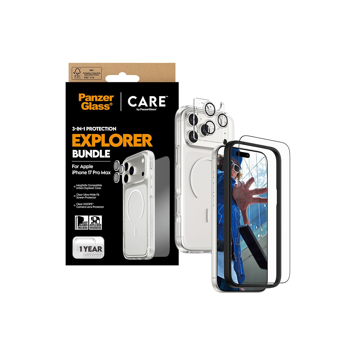 CARE 3-in-1 Flagship Explorer Bundle iPhone 17 Pro Max — Buy in Cyprus with Fast Delivery