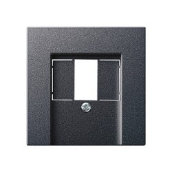 GIRA 027628 Abdeckung TAE+Stereo+USB System 55 anthrazit — Buy in Cyprus with Fast Delivery