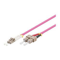 Patchkabel LWL Duplex OM4 (Multimode. 50 125) LC SC. LSZH. austauschbare Polarität. 5m. — Buy in Cyprus with Fast Delivery
