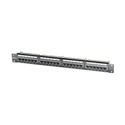 ROLINE Kat.5e Class D 48.26cm 19Zoll-Patchpanel 24 Ports UTP schwarz — Buy in Cyprus with Fast Delivery