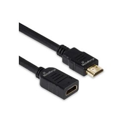 MediaRange HDMI Verlängerungskabel. 18 Gbps. ARC. 2.0m. sw — Buy in Cyprus with Fast Delivery