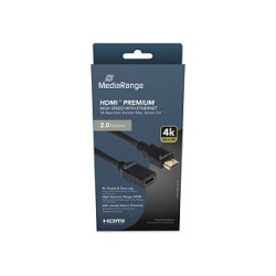 MediaRange HDMI Verlängerungskabel. 18 Gbps. ARC. 2.0m. sw — Buy in Cyprus with Fast Delivery