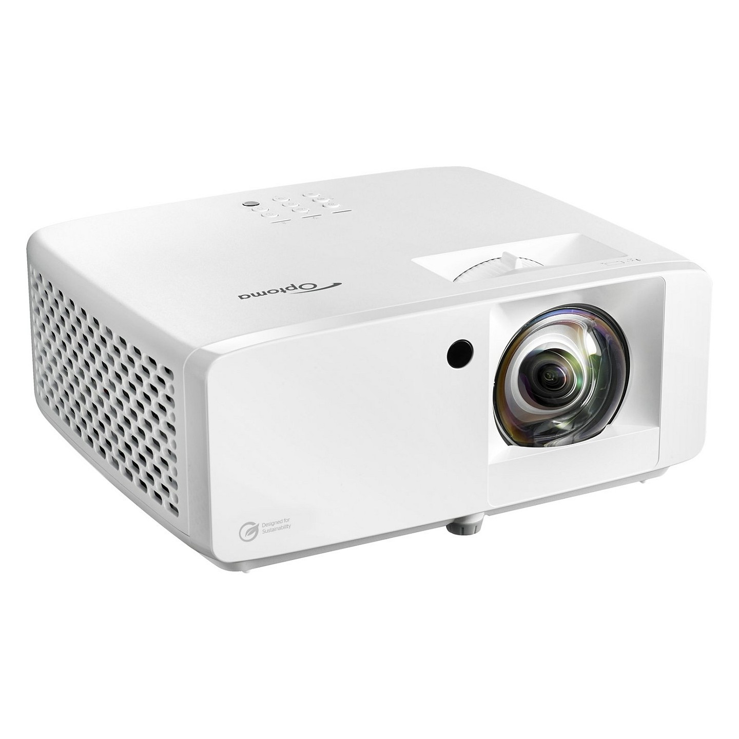 (3840x2160) OPTOMA UHZ35ST DLP Laser 3500-Lumen HDMI USB 3D 4K Ultra HD White — Buy in Cyprus with Fast Delivery
