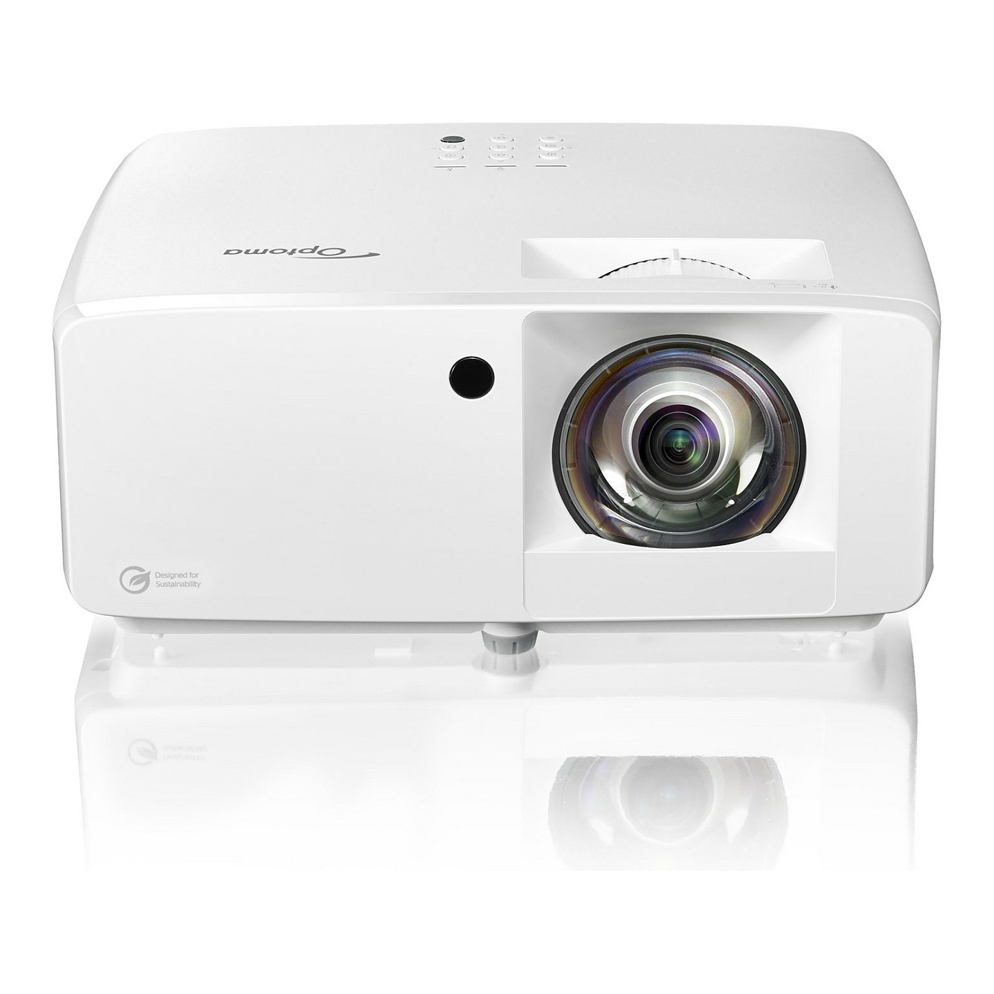 (3840x2160) OPTOMA UHZ35ST DLP Laser 3500-Lumen HDMI USB 3D 4K Ultra HD White — Buy in Cyprus with Fast Delivery