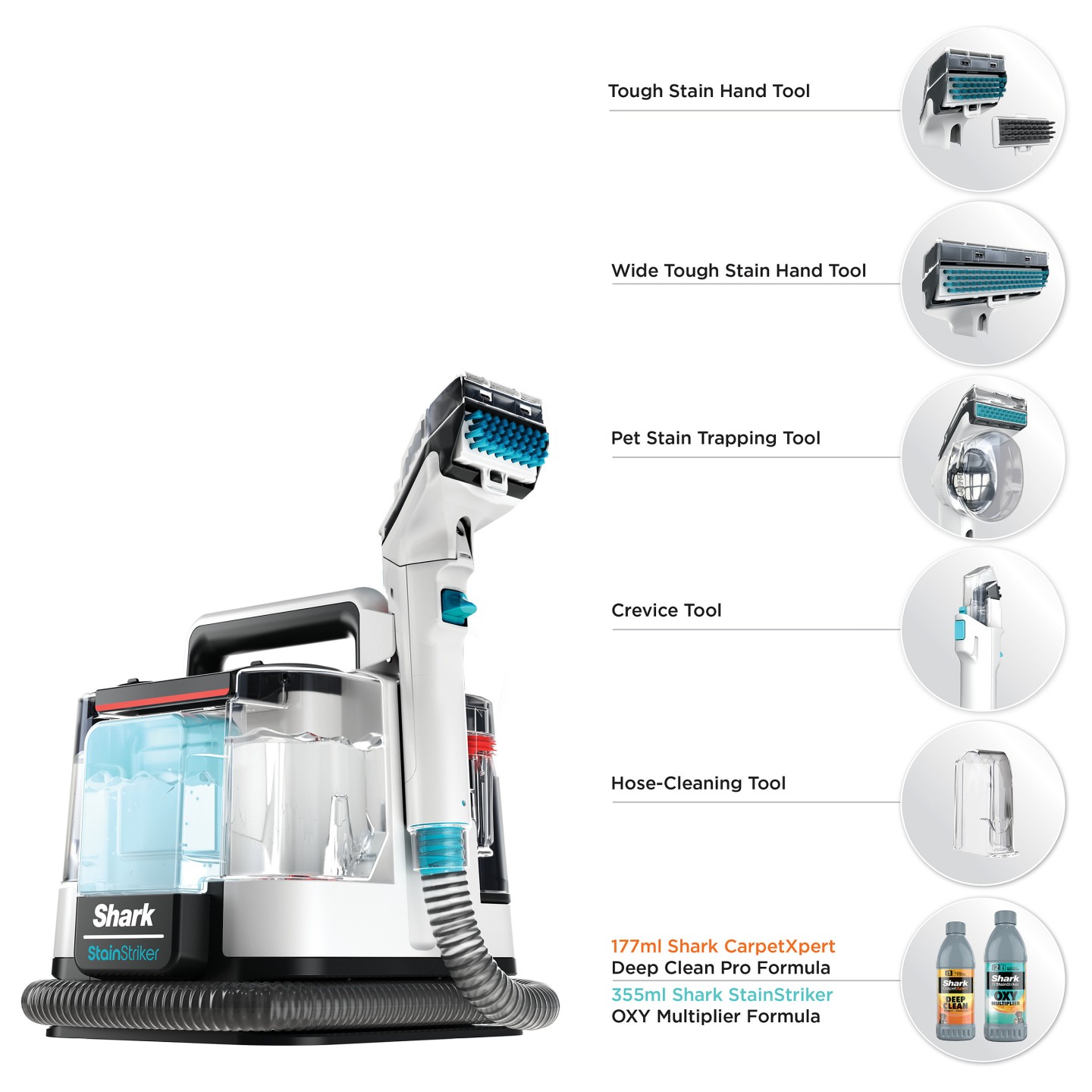 PX200EUT StainStriker Fleckenreiniger mit 5 Aufstze — Buy in Cyprus with Fast Delivery