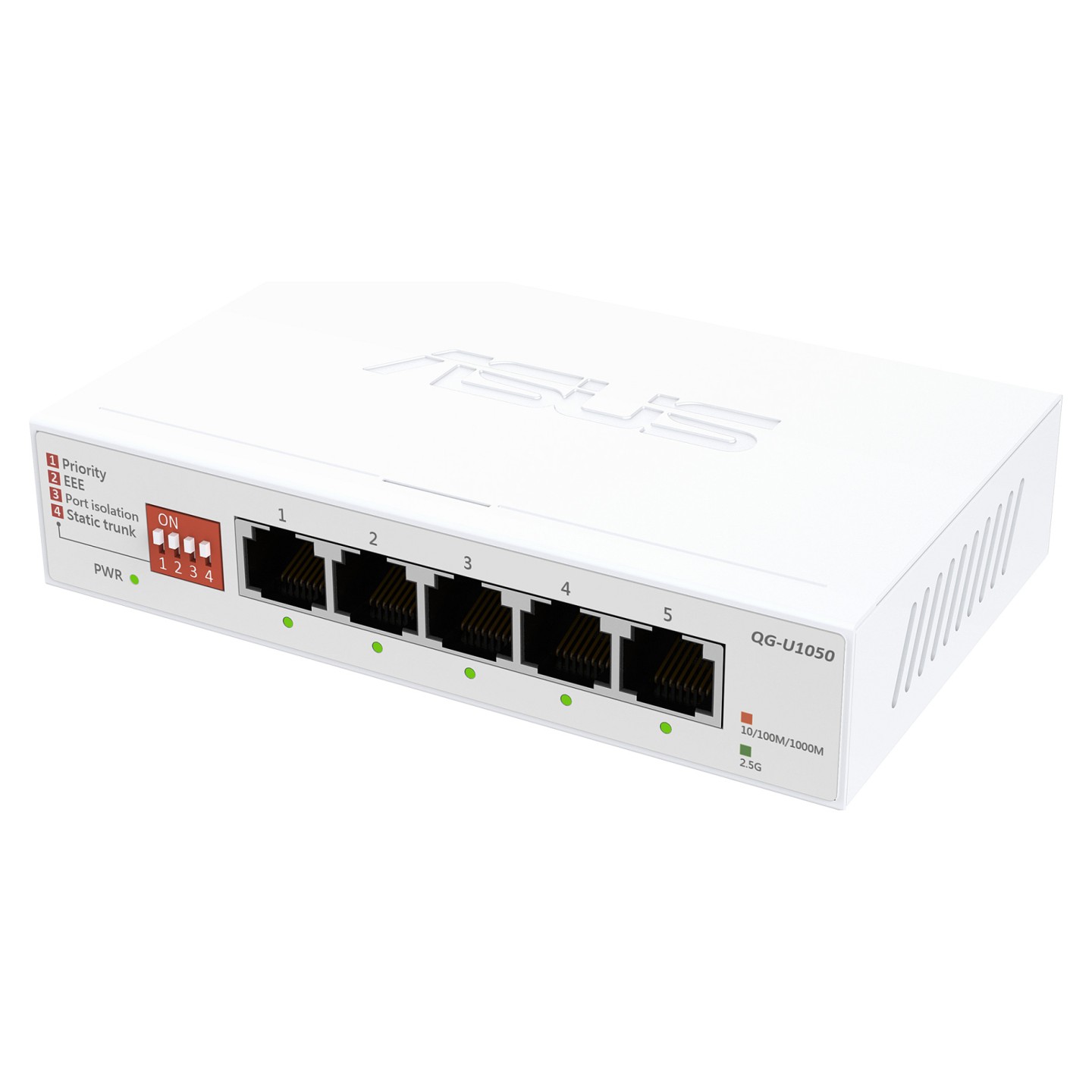 QG-U1050. 5-Port 2.5G Unmanaged Switch — Buy in Cyprus with Fast Delivery