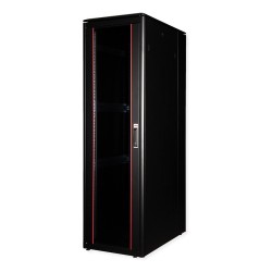 ROLINE 19-Zoll Netzwerkschrank Pro 42 HE. 600x1000 BxT Glastr schwarz — Buy in Cyprus with Fast Delivery