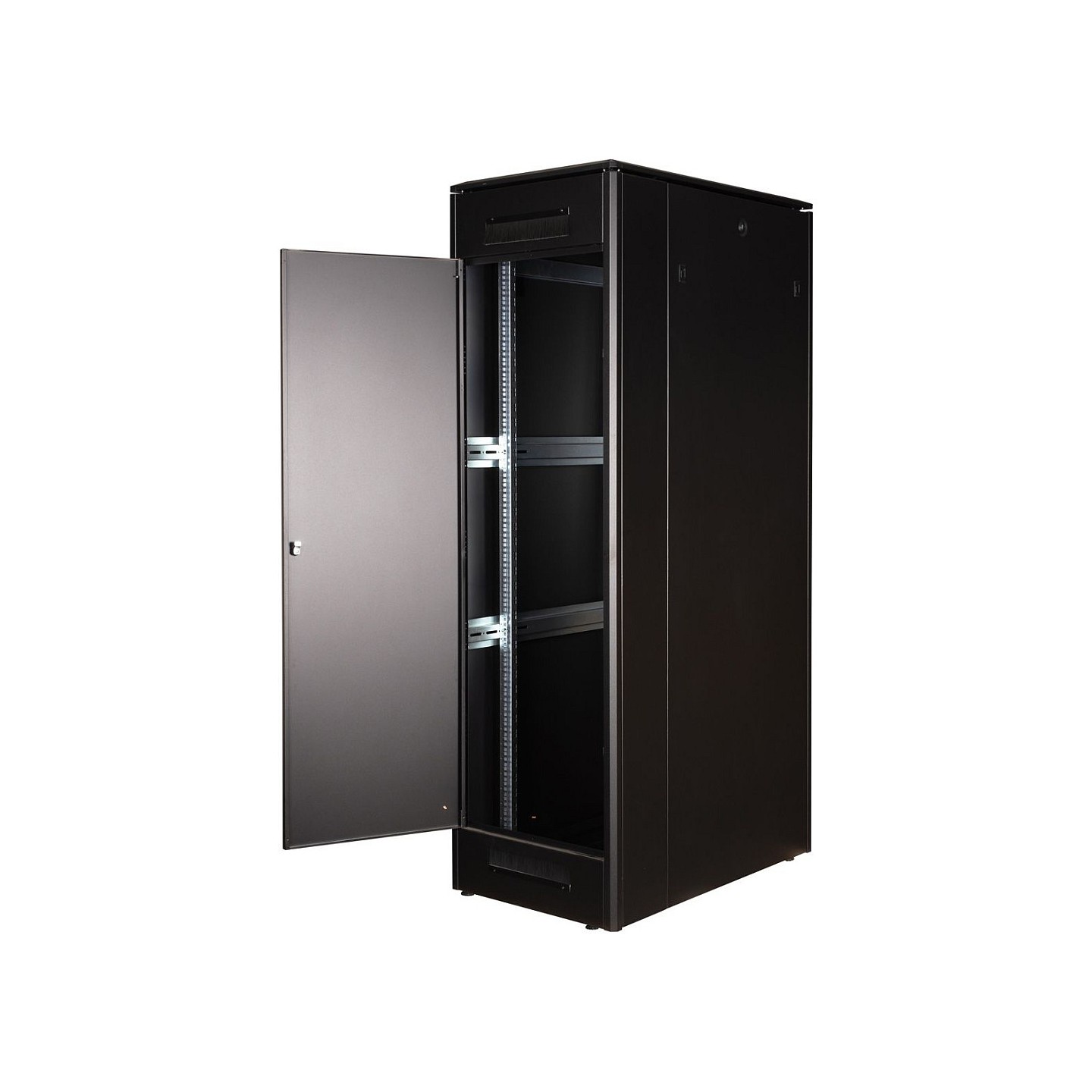 ROLINE 19-Zoll Netzwerkschrank Pro 42 HE. 600x1000 BxT Glastr schwarz — Buy in Cyprus with Fast Delivery