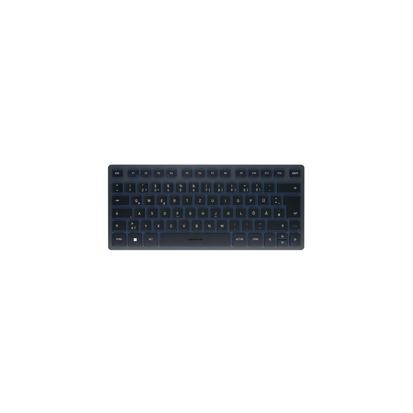 Cherry Keyboard - KW 7100 MINI - Bluetooth 5.1, Scissor Keys, Blue, QWERTZ (DE), 79 keys — Buy in Cyprus with Fast Delivery