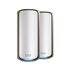 NETGEAR Orbi 970 series Quad-Band WiFi 7 Mesh System White 27Gbps 2 pieces 1year — Buy in Cyprus with Fast Delivery