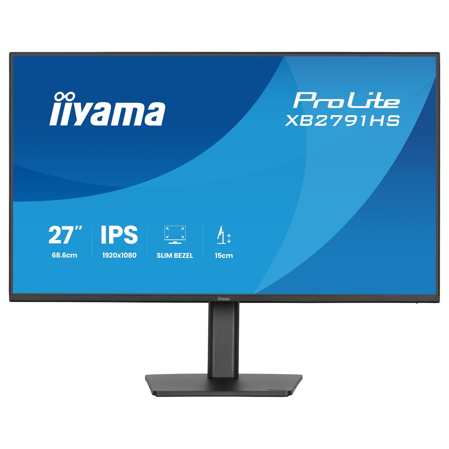 IIYAMA 68.5cm (27') XB2791HS-B1 16:9 HDMI+DP IPS — Buy in Cyprus with Fast Delivery