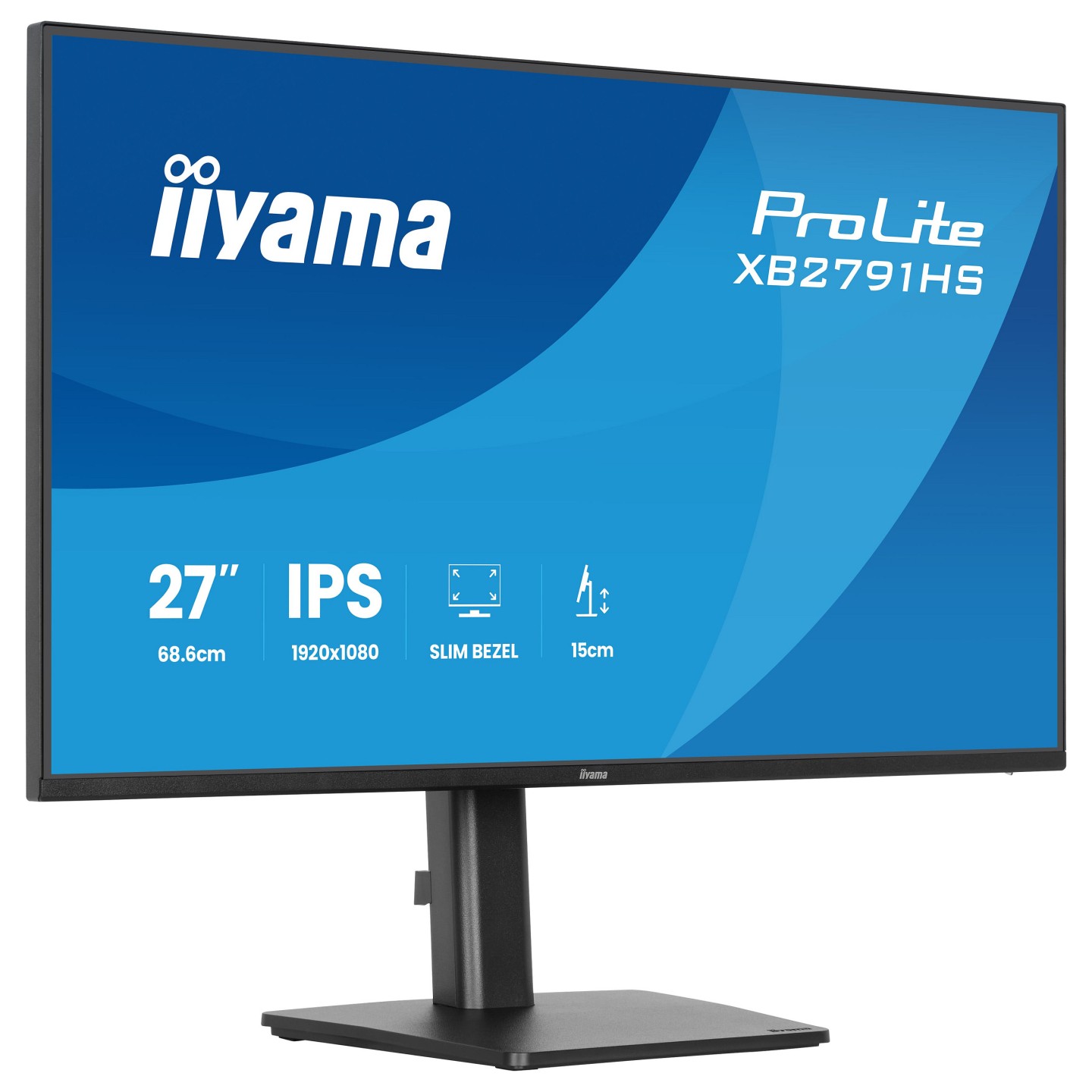 IIYAMA 68.5cm (27') XB2791HS-B1 16:9 HDMI+DP IPS — Buy in Cyprus with Fast Delivery
