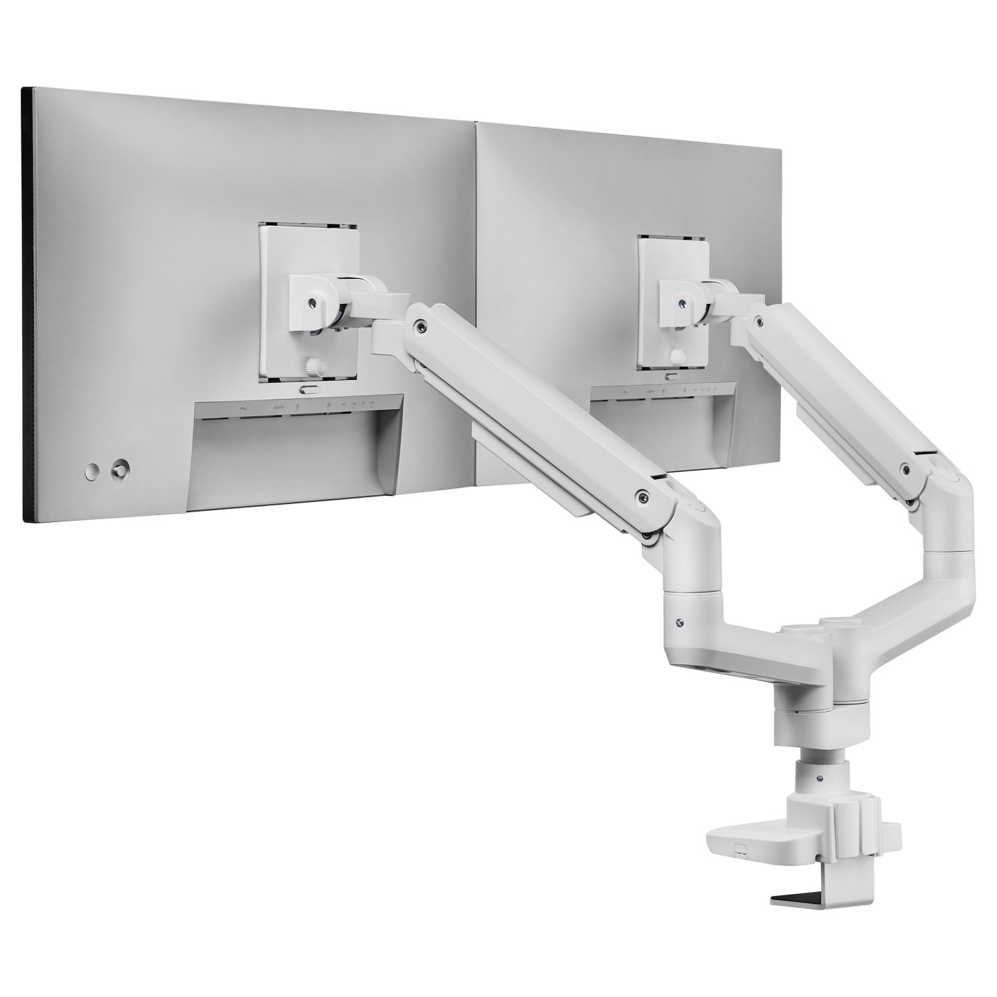 Equip Tischhalterung 17'-35' 2TFT 360° Gasfeder 20Kg weiß retail — Buy in Cyprus with Fast Delivery