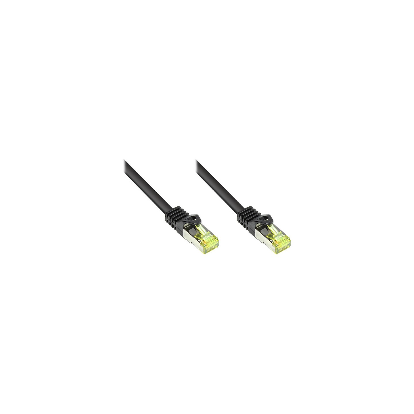 Good Connections Patchkabel m. Cat.7 Rohk. schwarz 1.5m — Buy in Cyprus with Fast Delivery