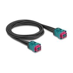 DELOCK Kabel HDMTD Z quad Buchse zu HDMTD Z quad Buchse 1m IP67 Schutzart — Buy in Cyprus with Fast Delivery