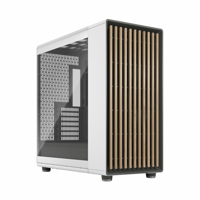 Fractal Design North XL Chalk White TG Clear E-ATX Full Tower PC Case (Boxed) — Buy in Cyprus with Fast Delivery