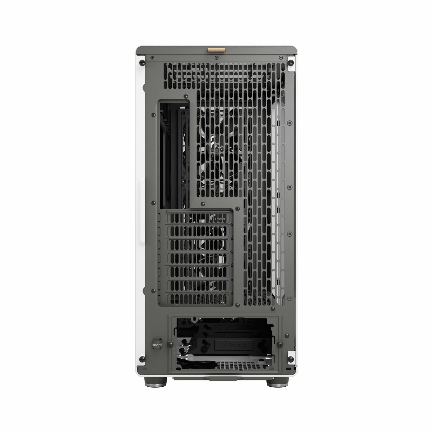 Fractal Design North XL Chalk White TG Clear E-ATX Full Tower PC Case (Boxed) — Buy in Cyprus with Fast Delivery