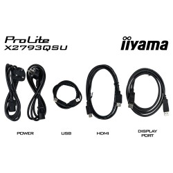 IIYAMA 68.6cm (27') X2793QSU-B1 16:9 HDMI+DP+2xUSB IPS — Buy in Cyprus with Fast Delivery