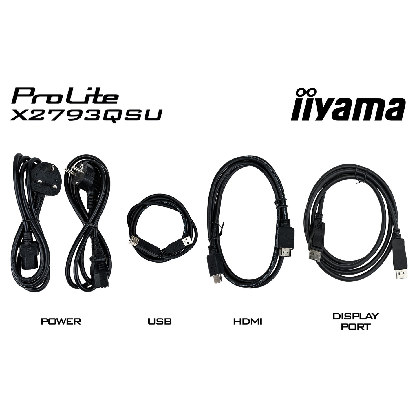 IIYAMA 68.6cm (27') X2793QSU-B1 16:9 HDMI+DP+2xUSB IPS — Buy in Cyprus with Fast Delivery