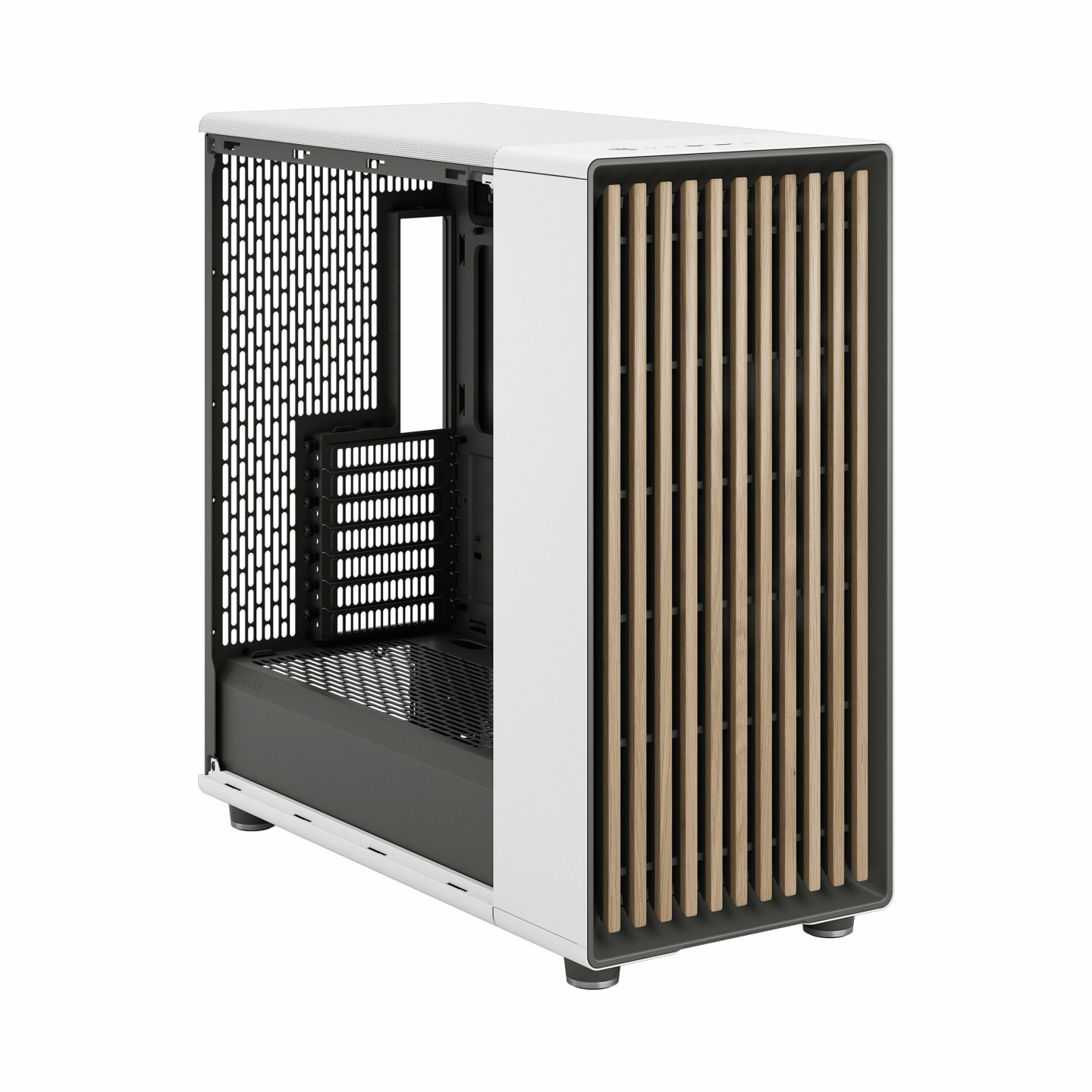 Fractal Design North XL Chalk White TG Clear E-ATX Full Tower PC Case (Boxed) — Buy in Cyprus with Fast Delivery