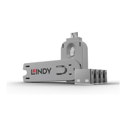 LINDY USB Typ A Portschlösser 4xWeiss mit Schlüssel — Buy in Cyprus with Fast Delivery