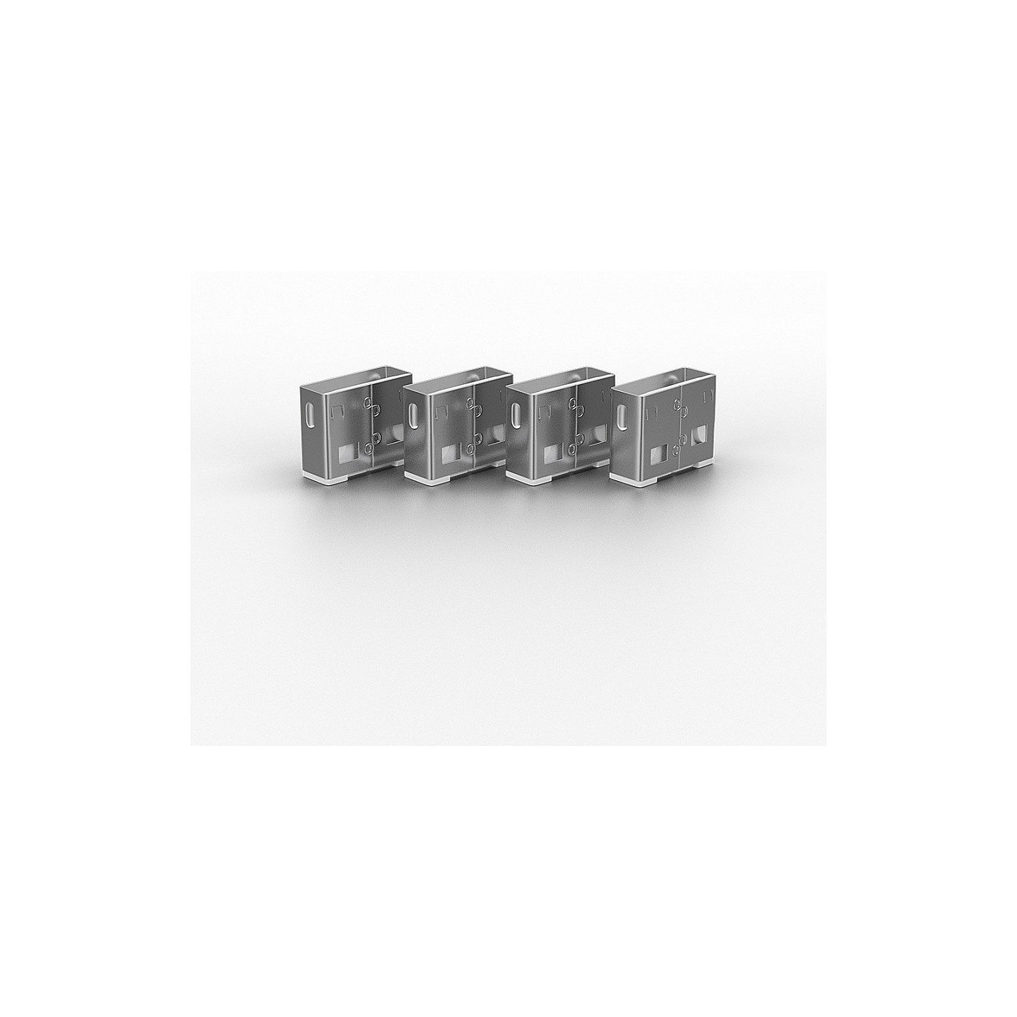 LINDY USB Typ A Portschlösser 4xWeiss mit Schlüssel — Buy in Cyprus with Fast Delivery