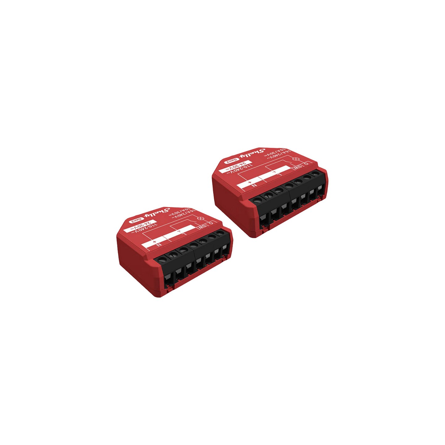 Shelly Relais '1PM Gen3 2er Pack' max 16A 1 Kanal WLAN BT — Buy in Cyprus with Fast Delivery