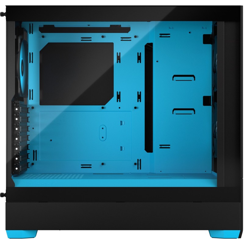 Buy Fractal Design Pop Air RGB Core TG - Mid Tower Case - Black/Cyan, Tempered G... in Cyprus, Nicosia, Limassol, Larnaka, Pafos