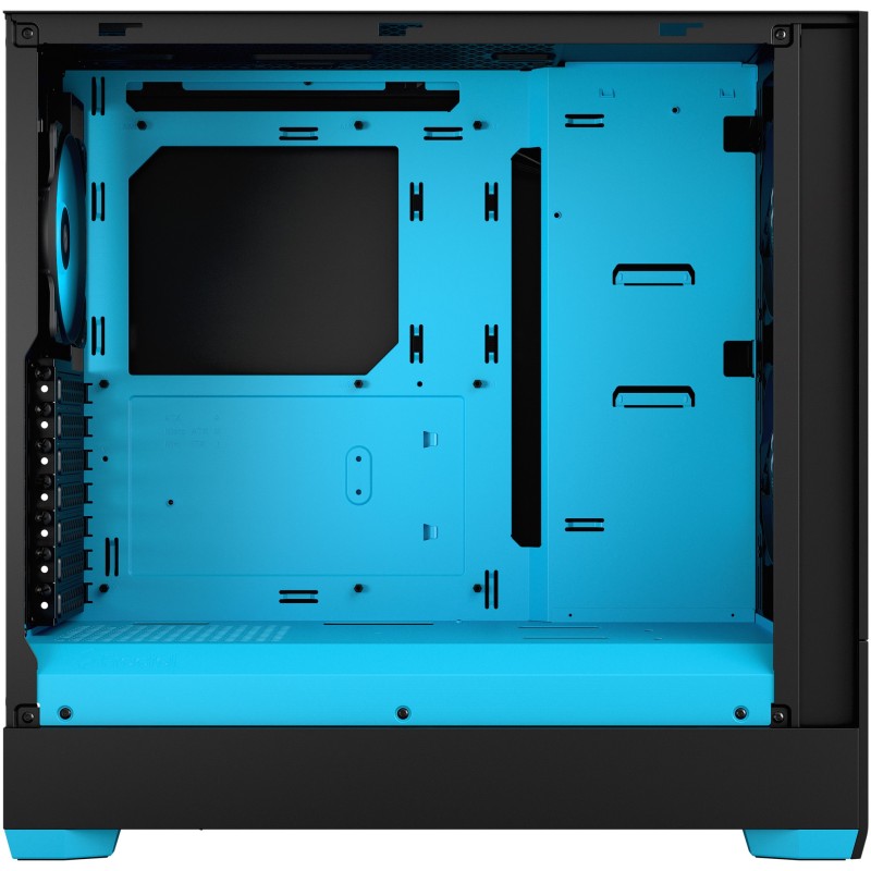 Buy Fractal Design Pop Air RGB Core TG - Mid Tower Case - Black/Cyan, Tempered G... in Cyprus, Nicosia, Limassol, Larnaka, Pafos