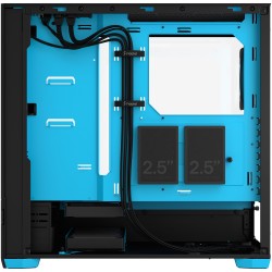 Buy Fractal Design Pop Air RGB Core TG - Mid Tower Case - Black/Cyan, Tempered G... in Cyprus, Nicosia, Limassol, Larnaka, Pafos