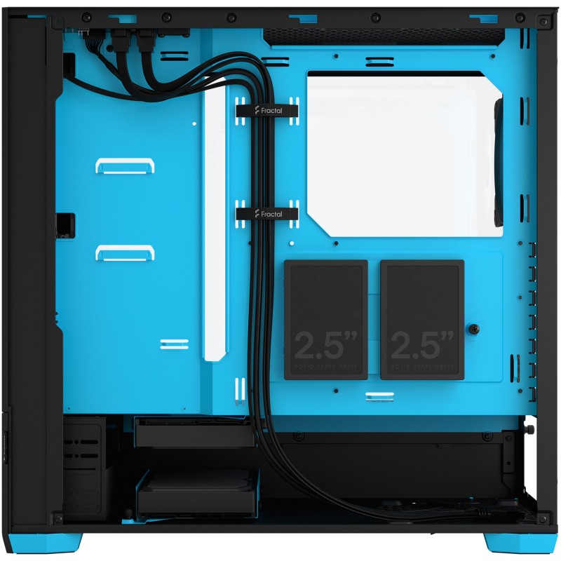 Buy Fractal Design Pop Air RGB Core TG - Mid Tower Case - Black/Cyan, Tempered G... in Cyprus, Nicosia, Limassol, Larnaka, Pafos