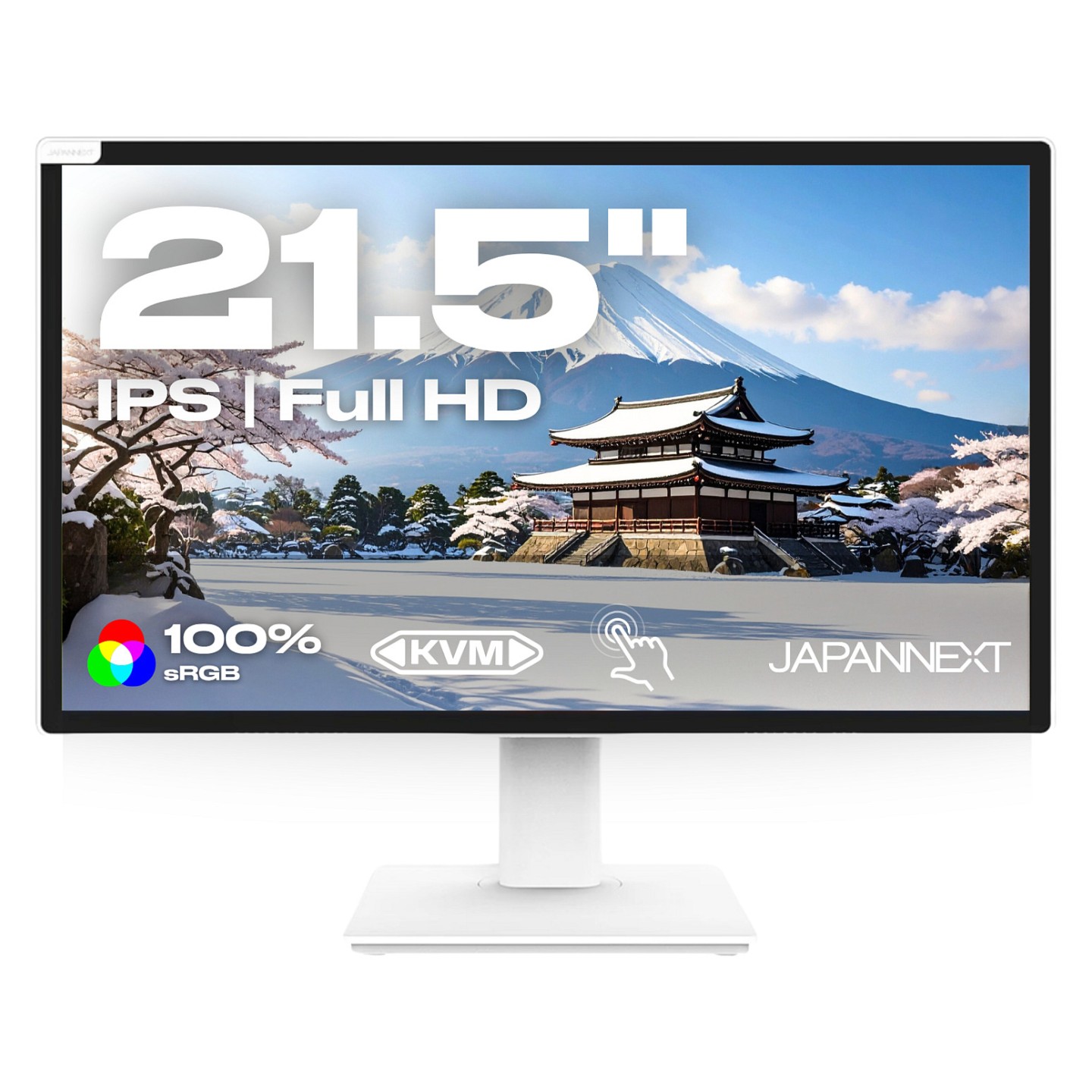 JapanNext FHD Touchscreen Monitor 54.61cm (21.5') — Buy in Cyprus with Fast Delivery