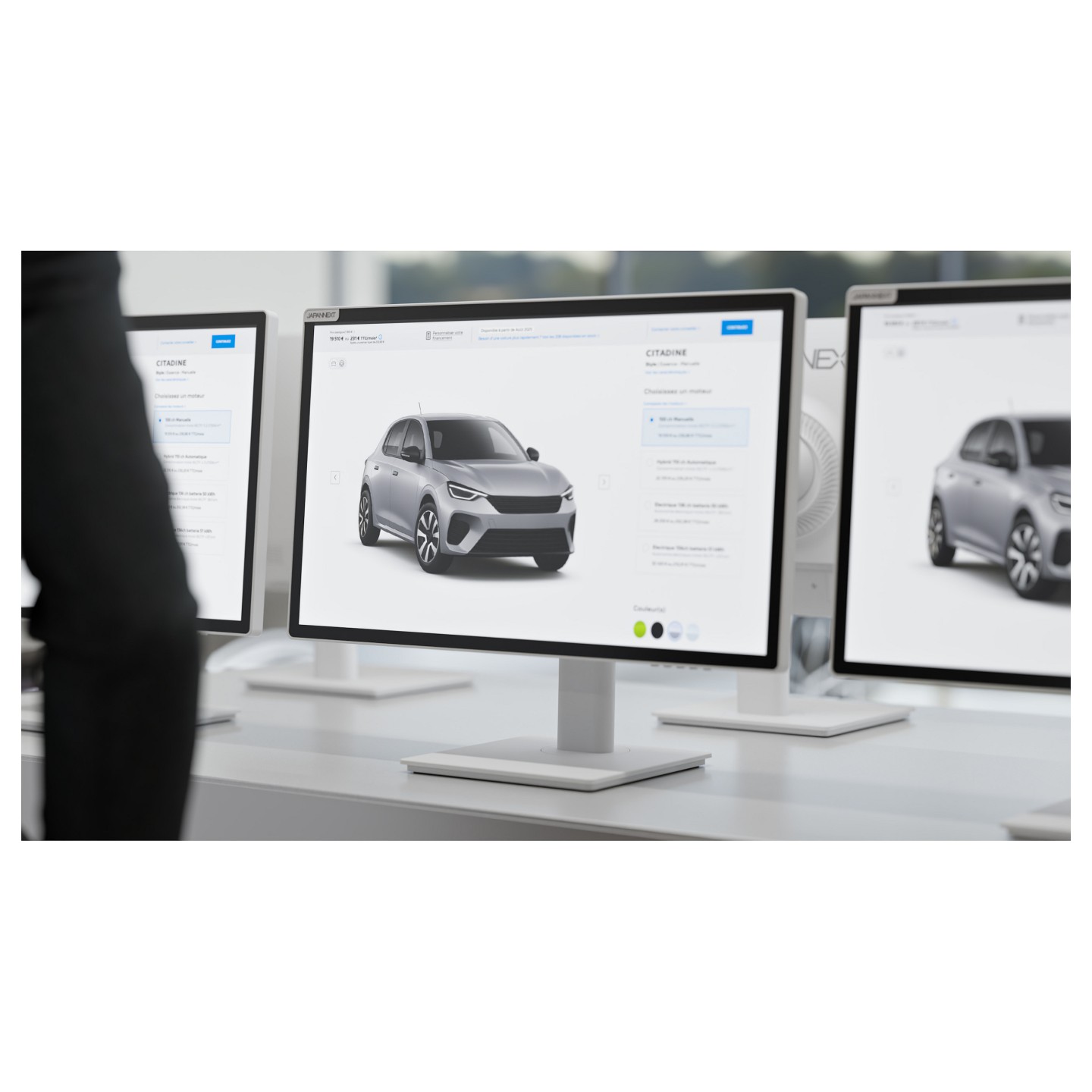JapanNext FHD Touchscreen Monitor 54.61cm (21.5') — Buy in Cyprus with Fast Delivery