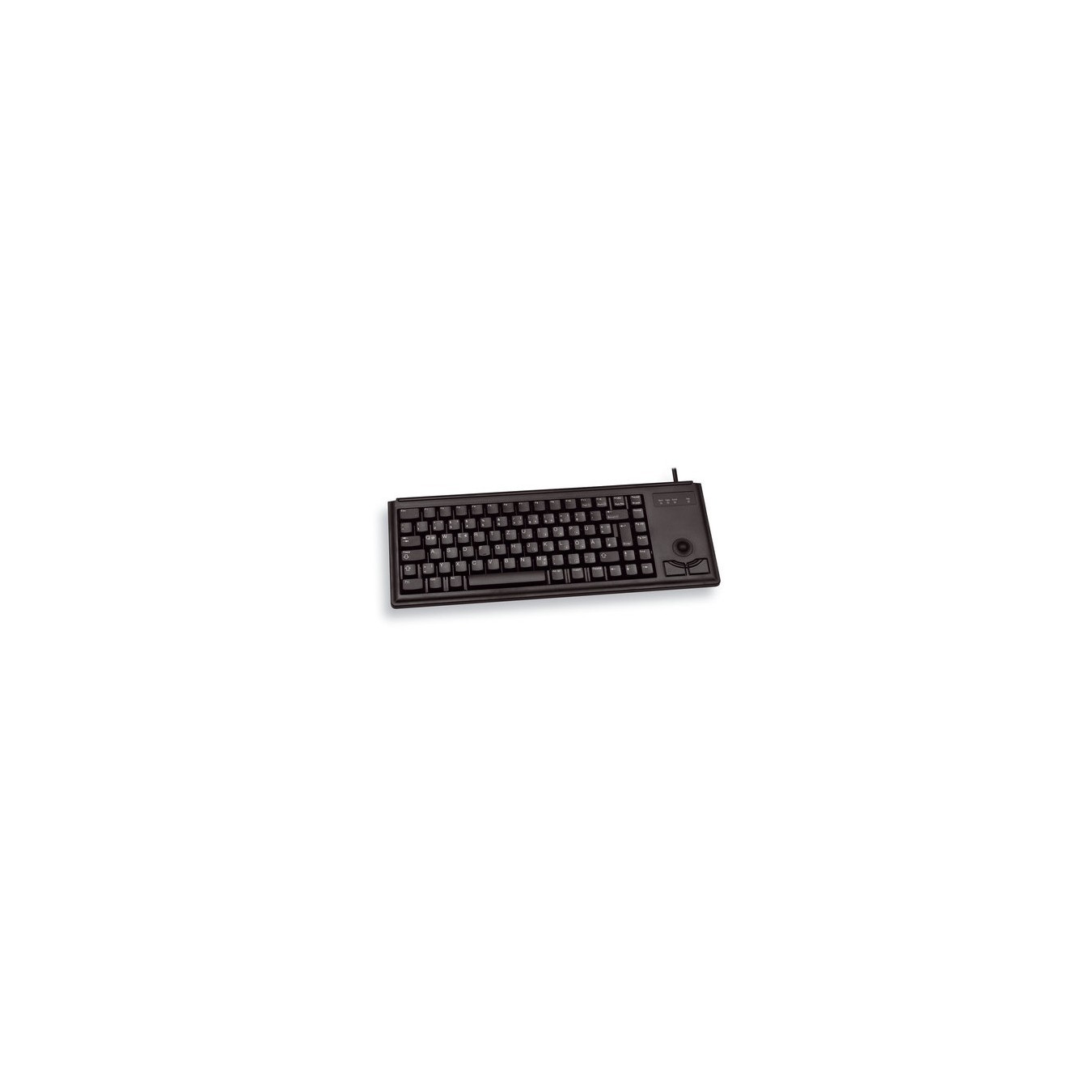 Cherry G84-4400 - Wired USB Full-Size Keyboard with Trackball, 84 Keys, QWERTZ German, Black