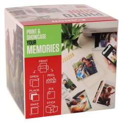 Canon PP-201 13x13 cm Photo Cube Creative Pack White Green 40 Bl. — Buy in Cyprus with Fast Delivery