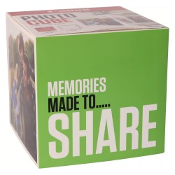 Canon PP-201 13x13 cm Photo Cube Creative Pack White Green 40 Bl. — Buy in Cyprus with Fast Delivery