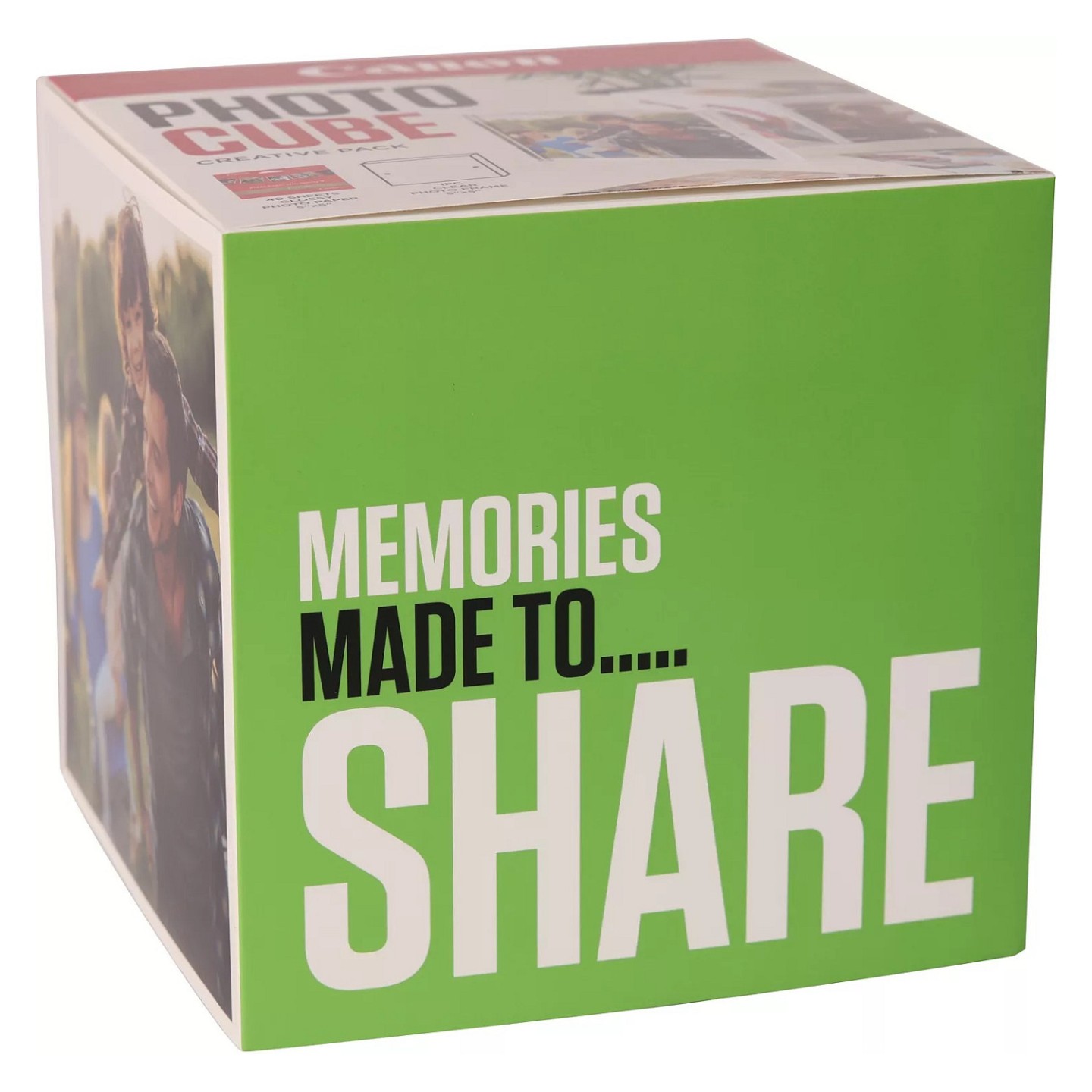 Canon PP-201 13x13 cm Photo Cube Creative Pack White Green 40 Bl. — Buy in Cyprus with Fast Delivery