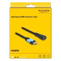DELOCK High Speed HDMI Verlngerungskabel 48 Gbps 8K 60Hz 3m — Buy in Cyprus with Fast Delivery