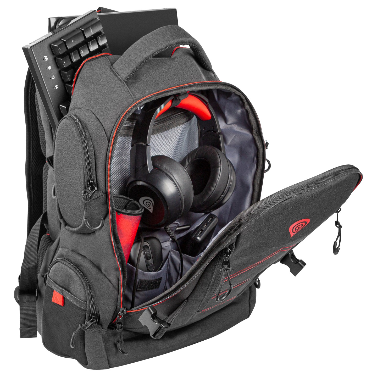 Genesis Notebook Rucksack PALLAD 550 schwarz (17.3') — Buy in Cyprus with Fast Delivery