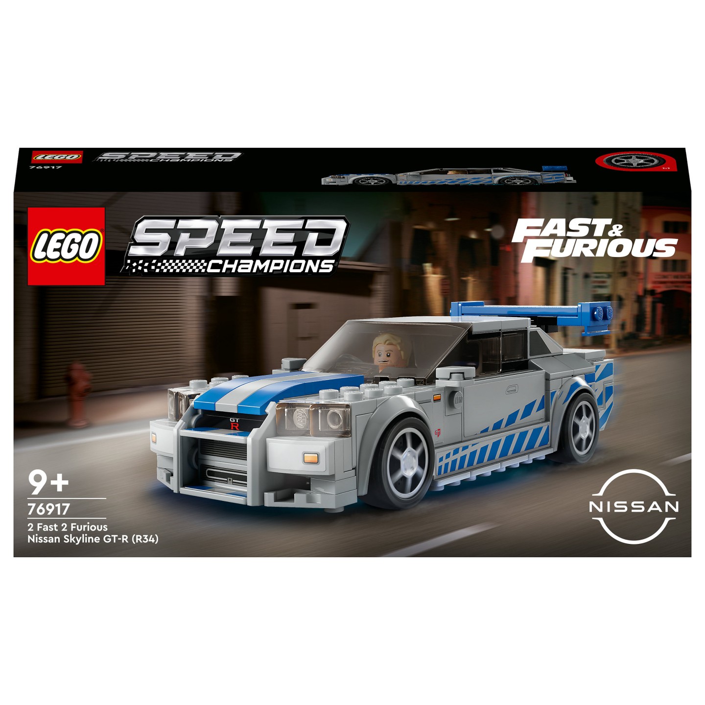 LEGO Speed Champions 2 Fast 2 Furi Nissan Skyline GT-R 76917 — Buy in Cyprus with Fast Delivery