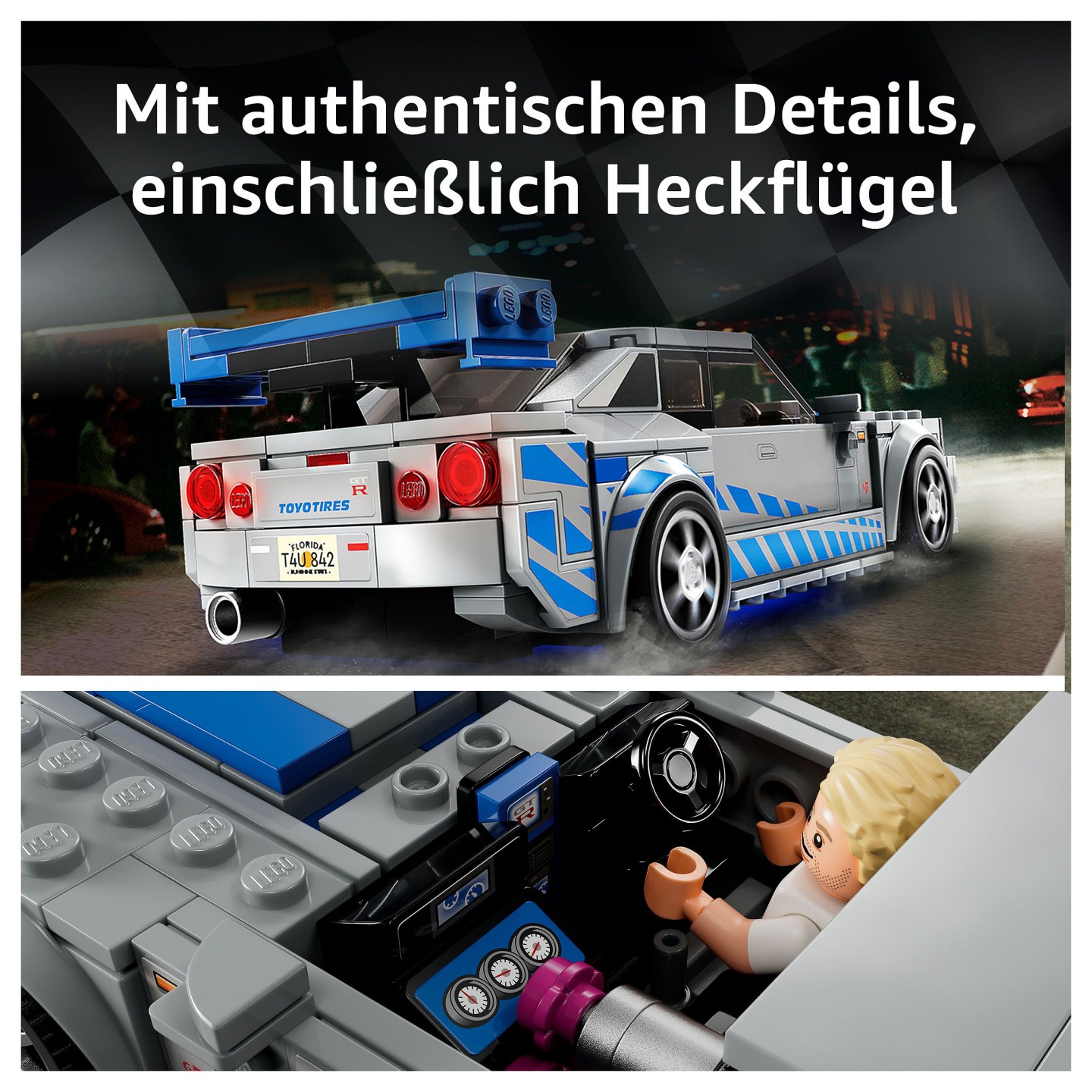 LEGO Speed Champions 2 Fast 2 Furi Nissan Skyline GT-R 76917 — Buy in Cyprus with Fast Delivery