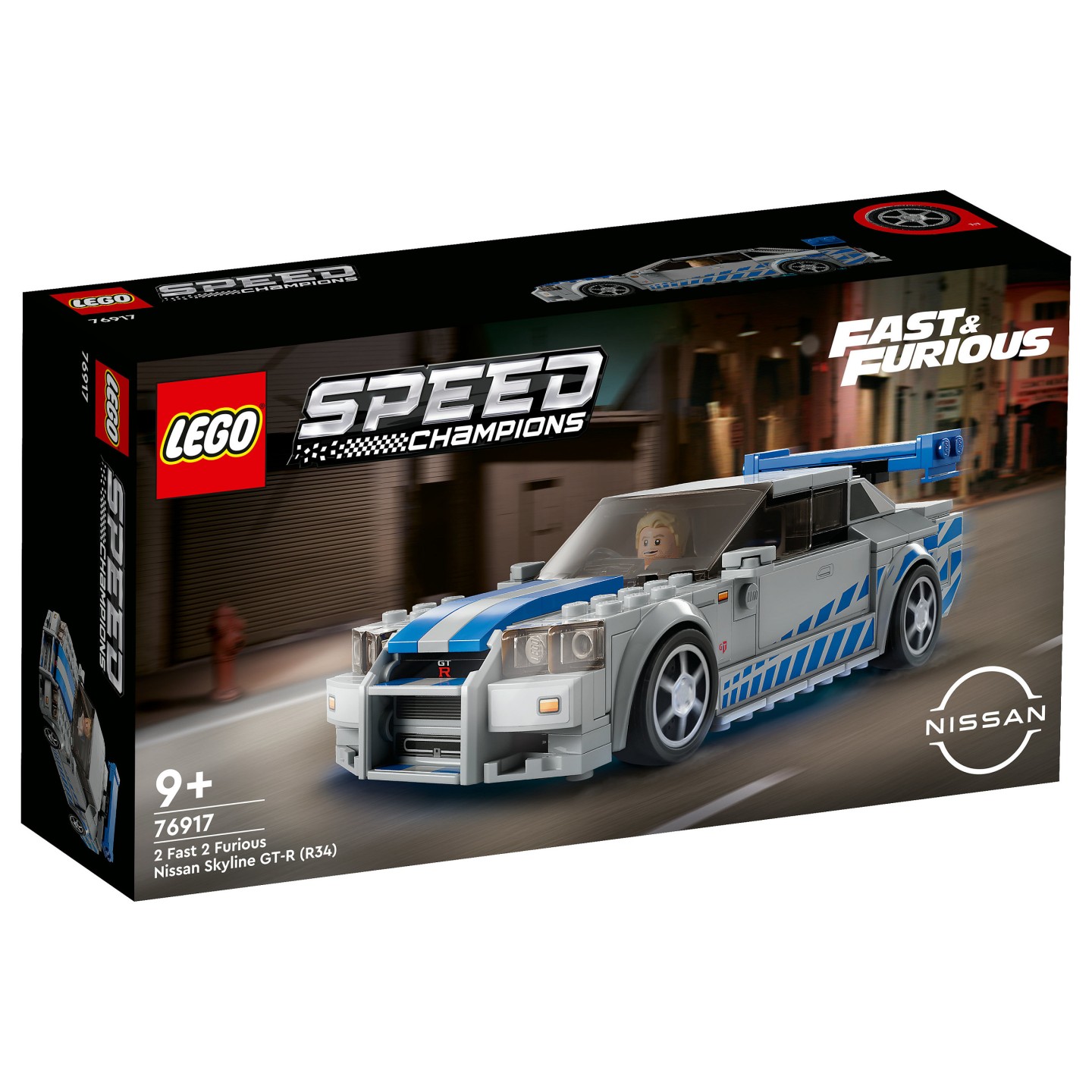 LEGO Speed Champions 2 Fast 2 Furi Nissan Skyline GT-R 76917 — Buy in Cyprus with Fast Delivery