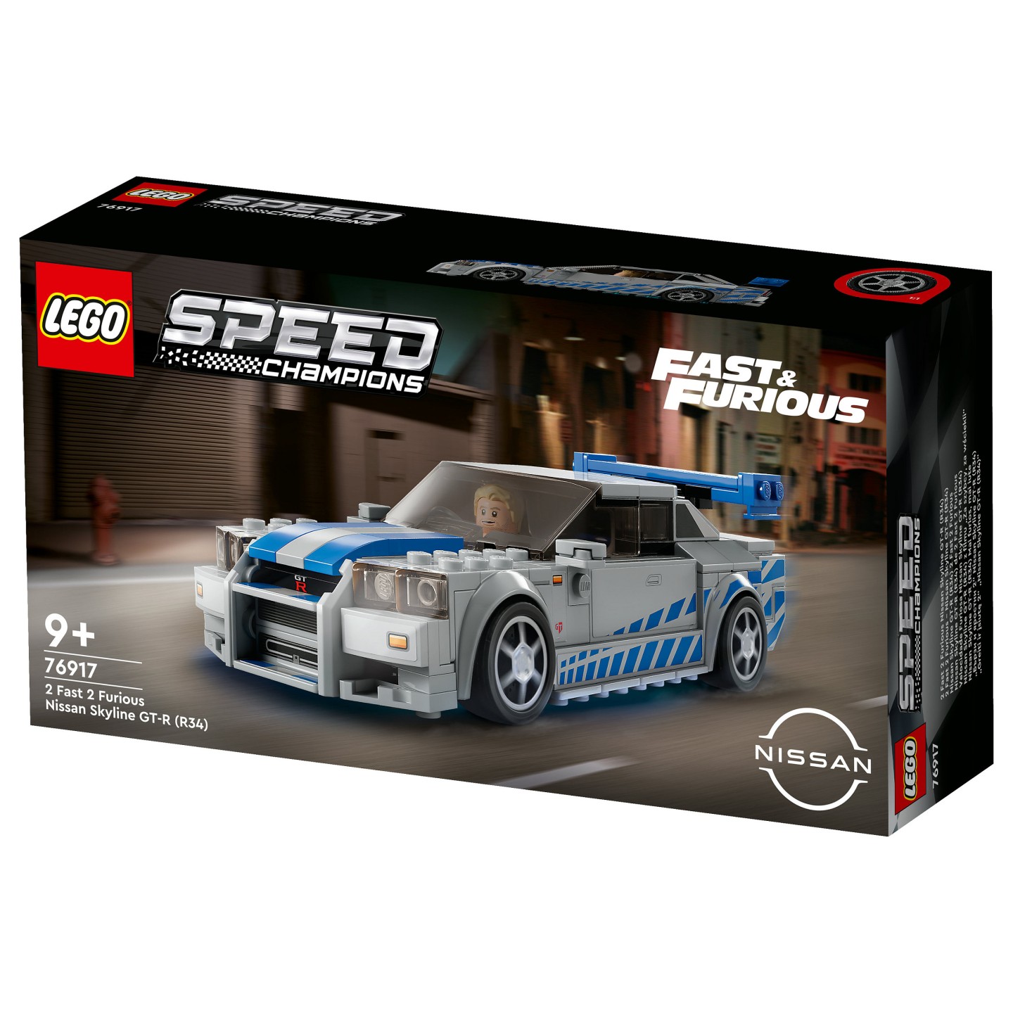 LEGO Speed Champions 2 Fast 2 Furi Nissan Skyline GT-R 76917 — Buy in Cyprus with Fast Delivery