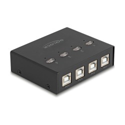 DELOCK USB 2.0 Switch für 4 PC an 4 Geräten — Buy in Cyprus with Fast Delivery