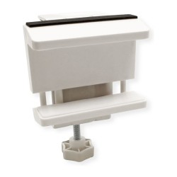 VALUE Tischfuss-Klemme fur Steckdosenleiste weiss — Buy in Cyprus with Fast Delivery