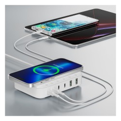 4smarts 7in1 GaN Ladestation 100W Wireless Charger. wei — Buy in Cyprus with Fast Delivery